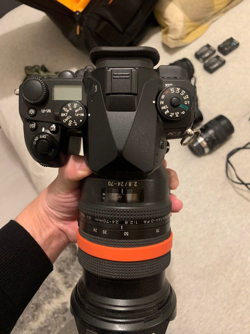 PENTAX K1 with multiple lenses & freebie, Photography, Cameras on Carousell