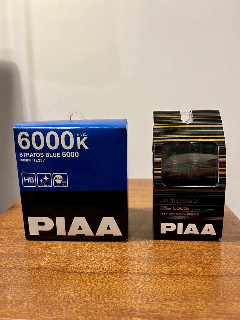 PIAA Bulb (Category: Other Audio Equipment) located in Taguig. Submitted by ManMen (Listing ID 1215441672, Image 1). Description: Brand New PIAA Stratus Blue 6000k HB PRICE: 1,500 BRAND NEW PIAA LED T10 6600k PRICE: 1,000 GCASH.