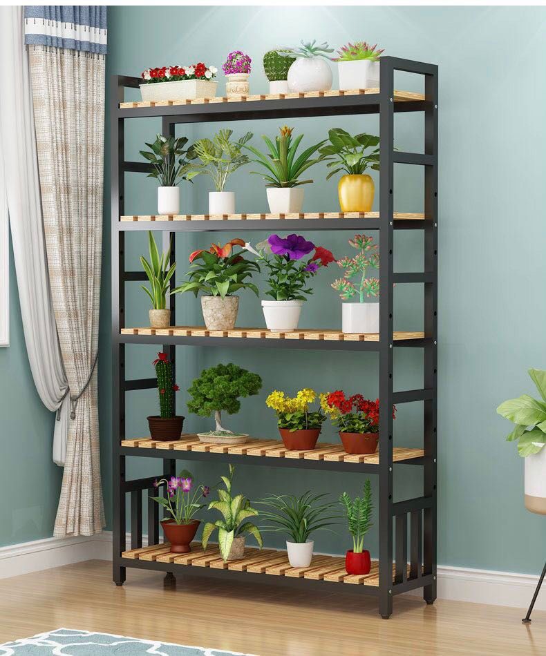 Rack Height Adjustable Plant Flower Fish Tank Book Shelf Rack Display ...