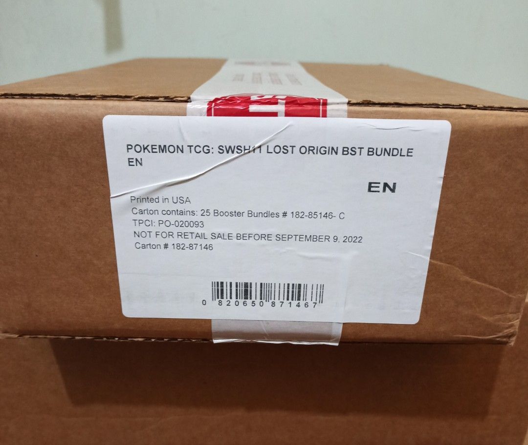 Pokemon Lost Origin Booster Bundle Sealed Case, Hobbies & Toys, Toys ...