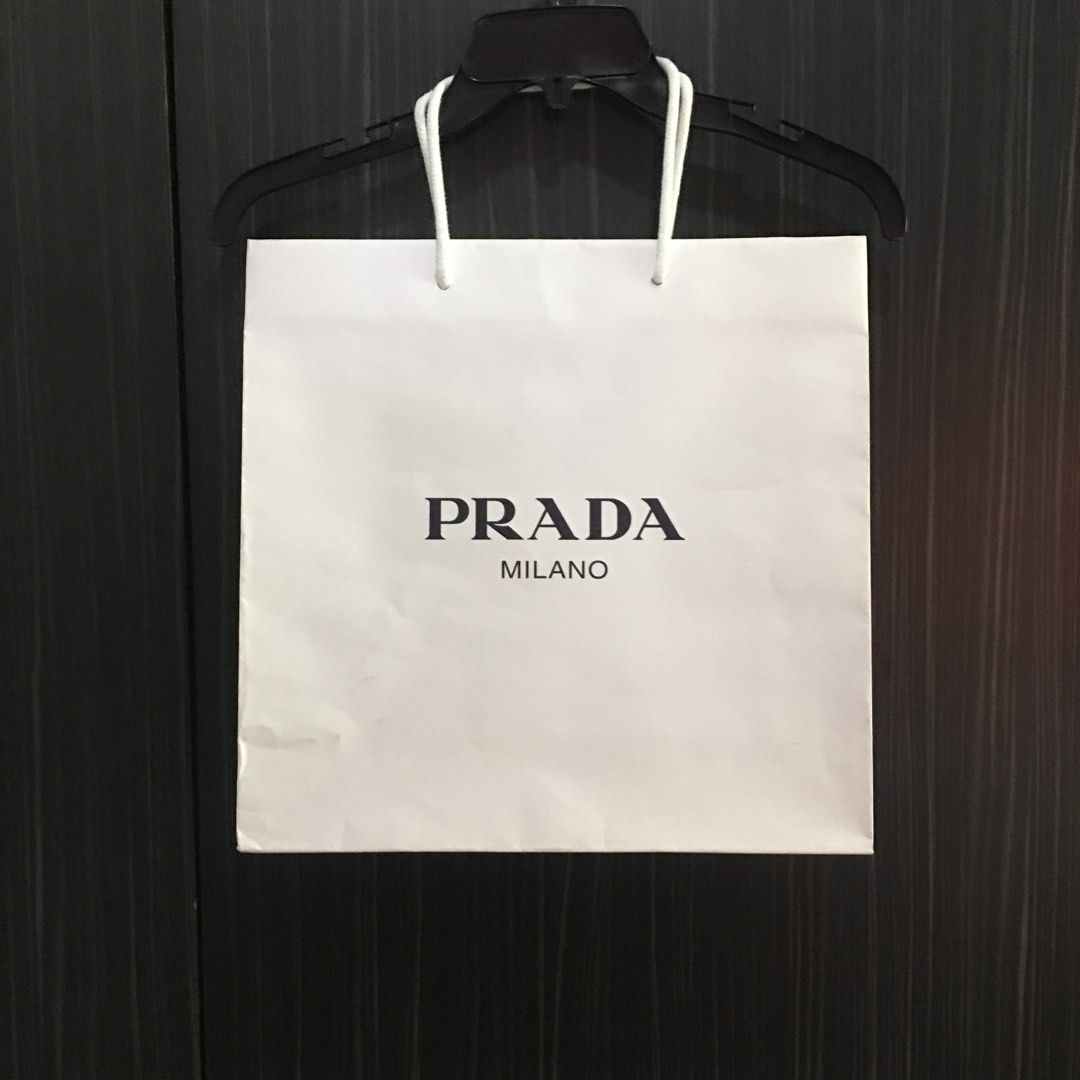 Prada Medium Paperbag (Category: Luxury Accessories) located in Manila. Submitted by thekidshop (Listing ID 1215437596, Image 1). Description: .