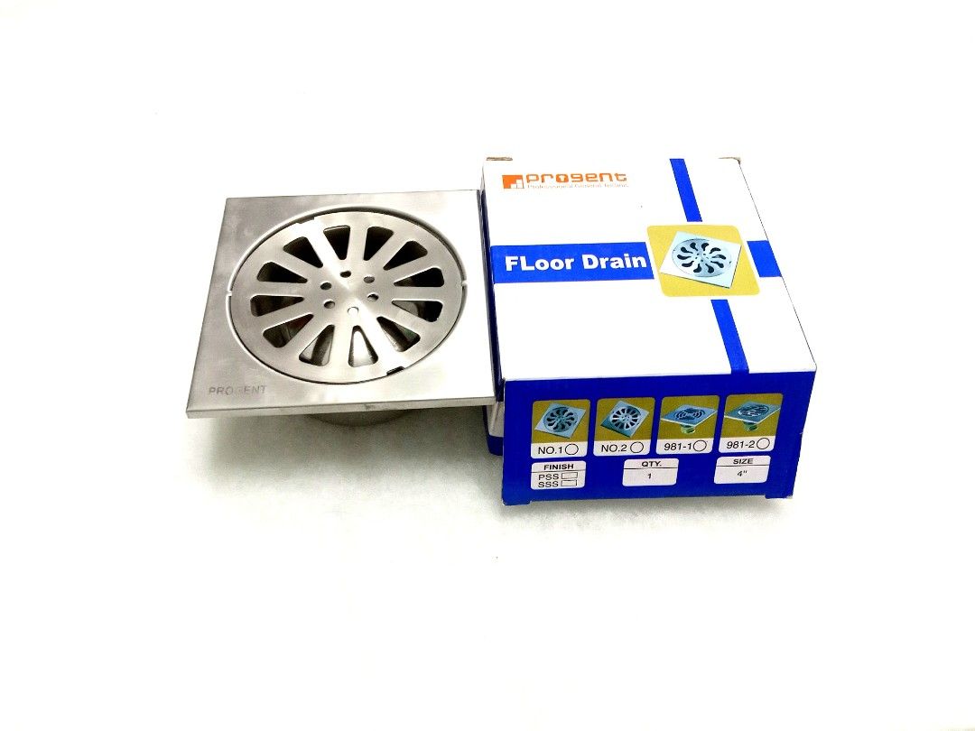 PROGENT FLOOR DRAIN DL 1403 Stainless Penyaring Saluran Air Toilet