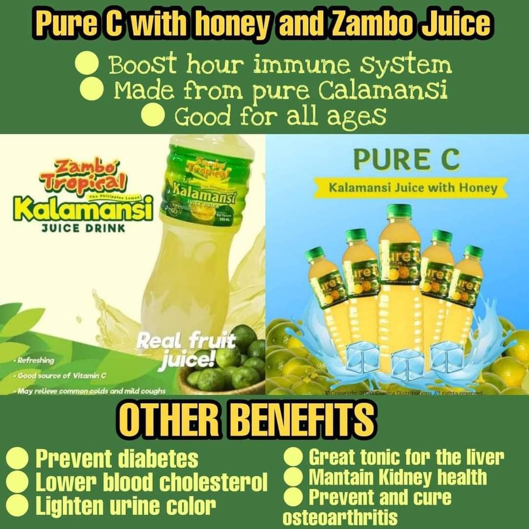 Pure c calamansi juice, Food & Drinks, Beverages on Carousell