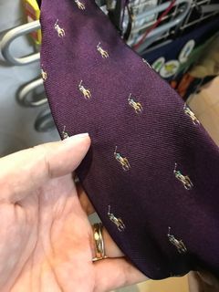 Ralph Lauren purple necktie