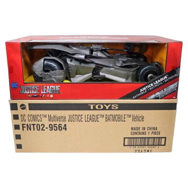 RARE HUGE MATTEL DC COMICS MULTIVERSE JUSTICE LEAGUE BATMOBILE VEHICLE