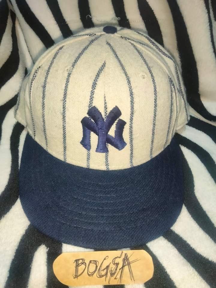 NY Yankees Fitted Hat Size 7 5/8 American Needle All Over Yankees Caps Rare  OG