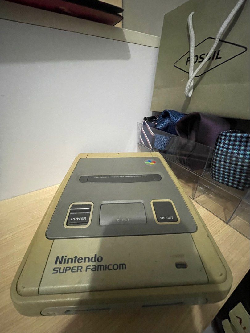 RARE Nintendo Super Famicom Untested (Category: Nintendo) located in Taguig. Submitted by johnhb (Listing ID 1215344457, Image 1). Description: What you see is what you get. For serious collectors, repair, parts or restoration No refunds or warranty. Buy at your own risk MOP: GCash MOD: Lalamove from BGC (No COD!).