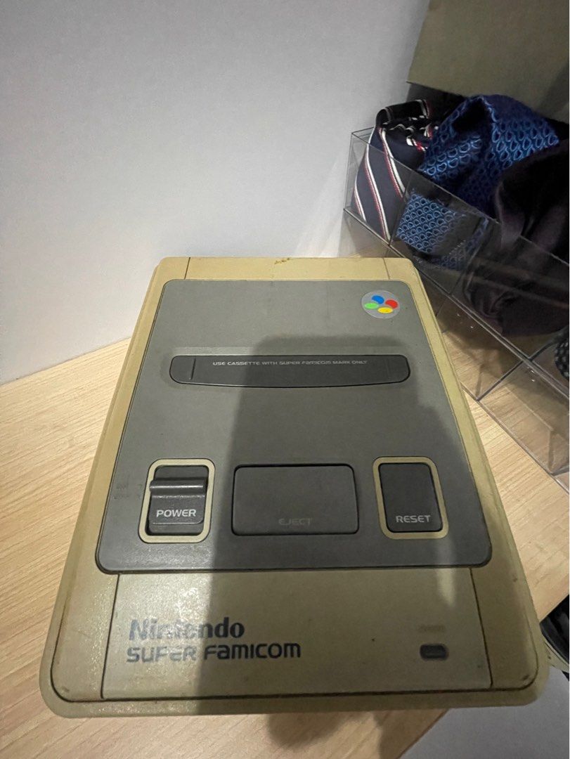 RARE Nintendo Super Famicom Untested (Category: Nintendo) located in Taguig. Submitted by johnhb (Listing ID 1215344457, Image 2). Description: What you see is what you get. For serious collectors, repair, parts or restoration No refunds or warranty. Buy at your own risk MOP: GCash MOD: Lalamove from BGC (No COD!).
