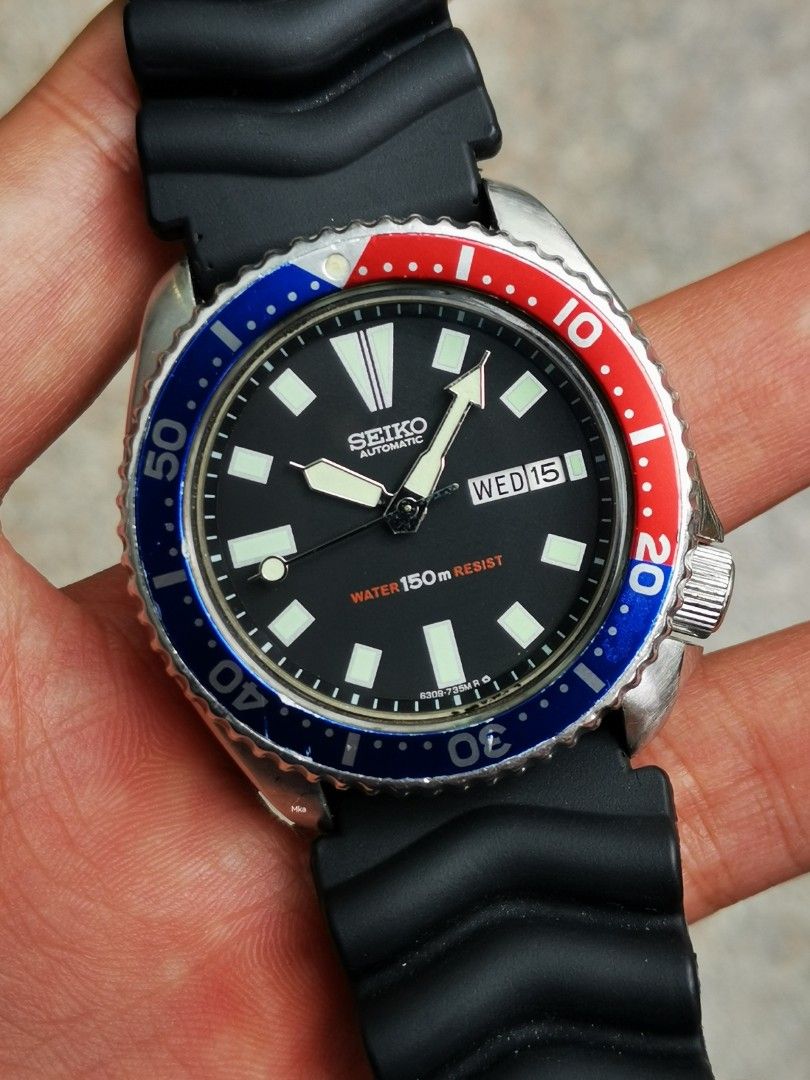 Rare Vintage Seiko 6309 729A Diver, Men's Fashion, Watches & Accessories,  Watches on Carousell