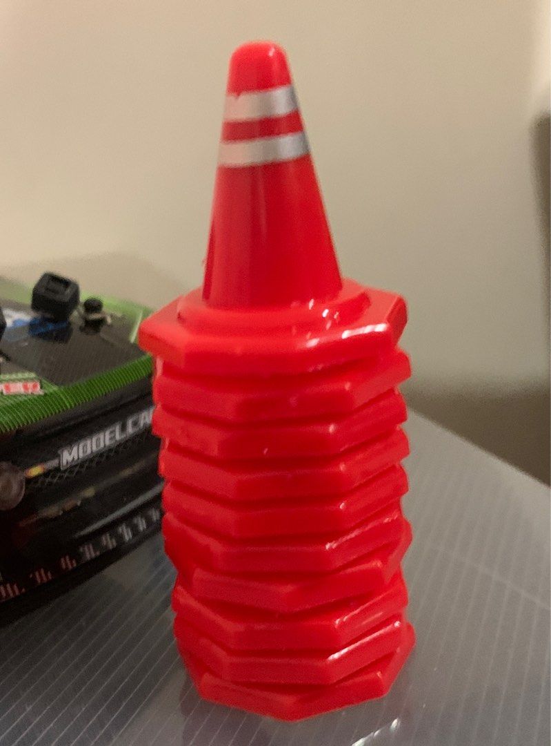 RC Drift Racing Crawler 10x pcs Mini Plastic Traffic Cones Drift