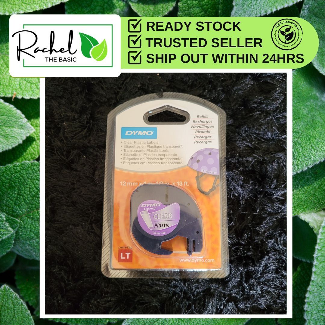 ðŸ”¥[READY STOCK] DYMO-compatible Letra Tag Label Tape Refill ...