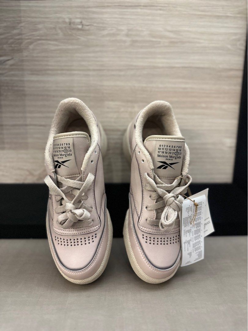 REEBOK X MAISON MARGIELA PROJECT 0 CLUB C TROMPE L OEIL