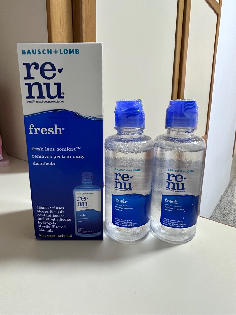 Renu solution, Beauty & Personal Care, Vision Care on Carousell