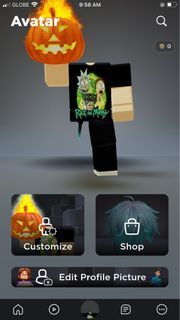 Roblox account with headless and korblox