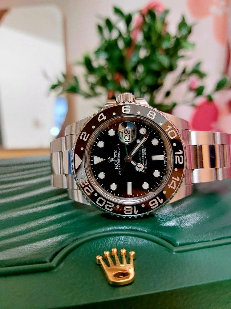 Rolex GMT Master II 116710LN 2017 Full Set Luxury Watches on