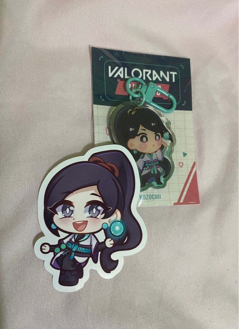 SAGE VALORANT KEYCHAIN, Hobbies & Toys, Toys & Games on Carousell