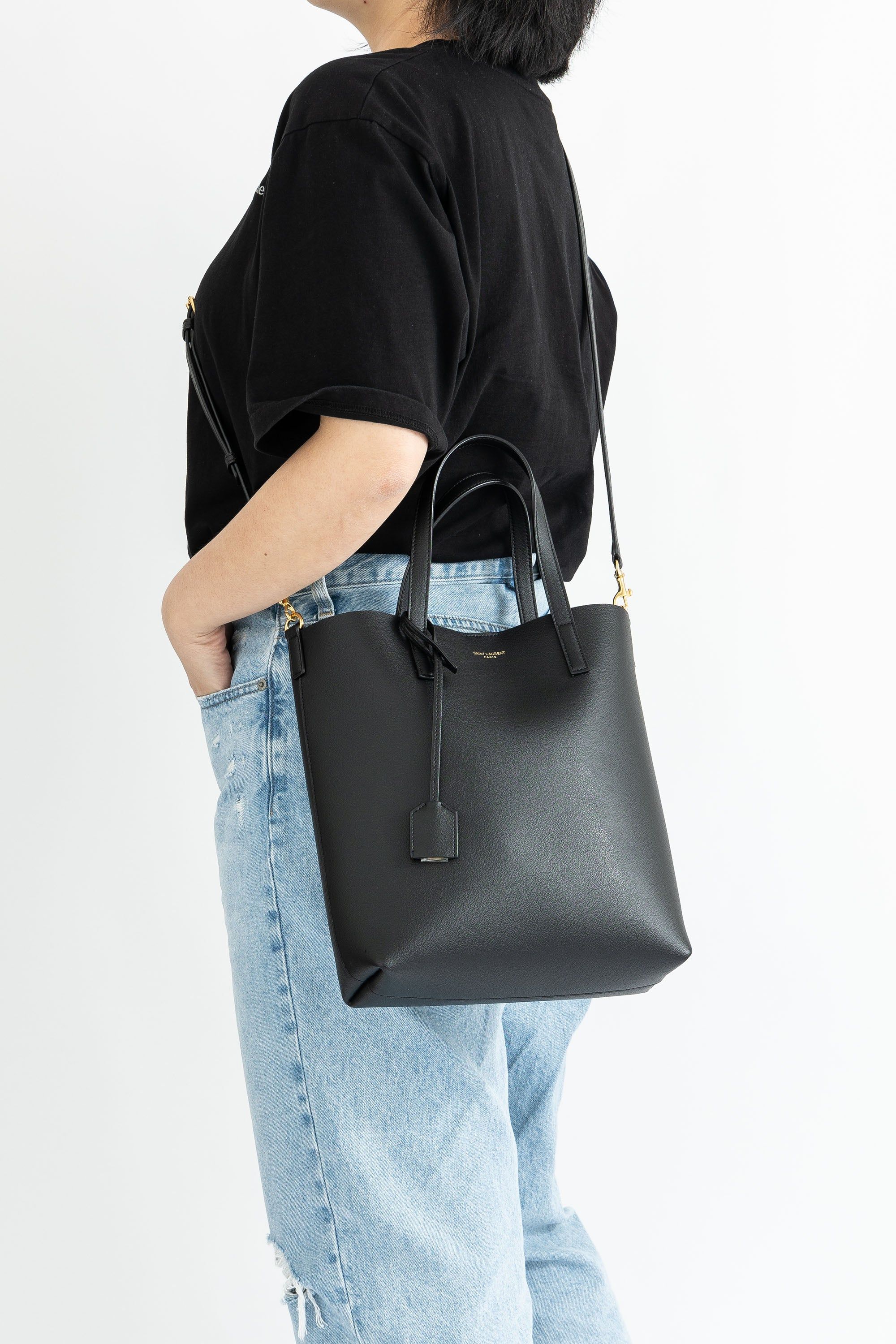 Saint laurent toy leather tote bag new arrivals