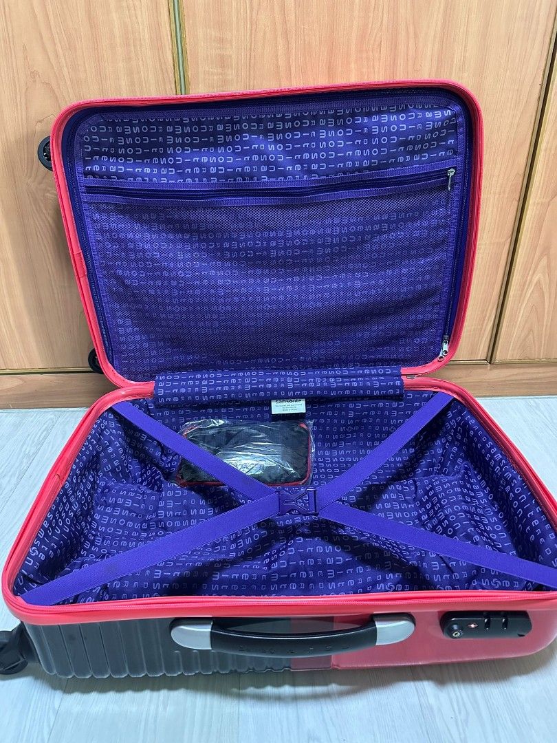 Samsonite Red Luggage, Hobbies & Toys, Travel, Luggage on Carousell