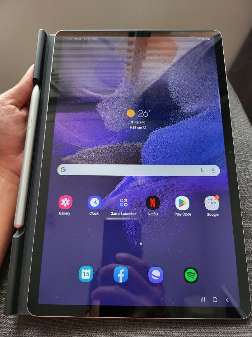 Samsung Galaxy Tab S7 FE 128gb WiFi, Free Samsung Bluetooth Keyboard, Mobile Phones & Gadgets