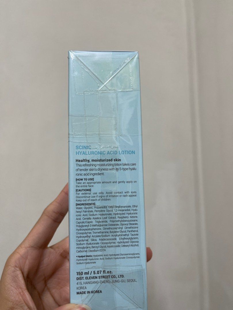 Korea Scinic Hyaluronic Acid, Beauty & Personal Care, Face, Face Care ...