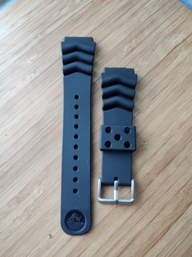 Seiko Rubber Strap 22mm, Men's Fashion, Watches & Accessories, Watches ...