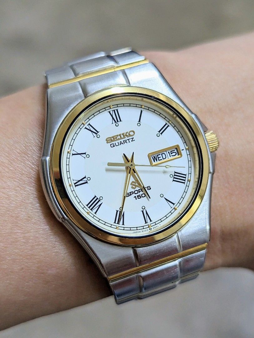 Vintage seiko sports 150 sales