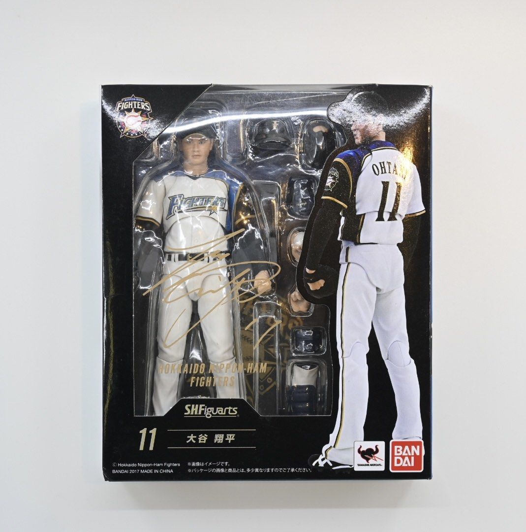 中古絕版SHF大谷翔平, 興趣及遊戲, 玩具& 遊戲類- Carousell