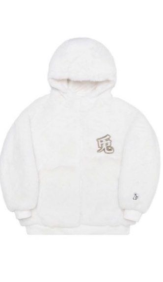 White furry hoodie new arrivals
