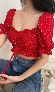 SHOPMARRA Sabrina Puffy Crop Top