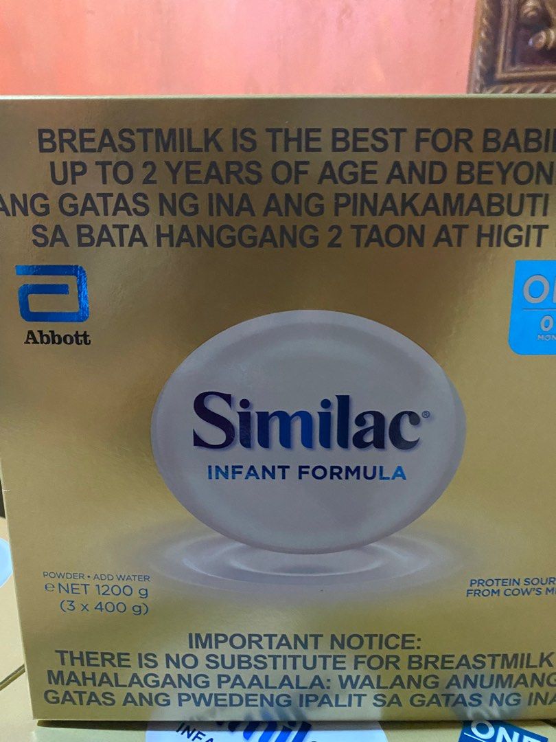 Similac infant formula 1200g, Babies & Kids, Nursing & Feeding ...