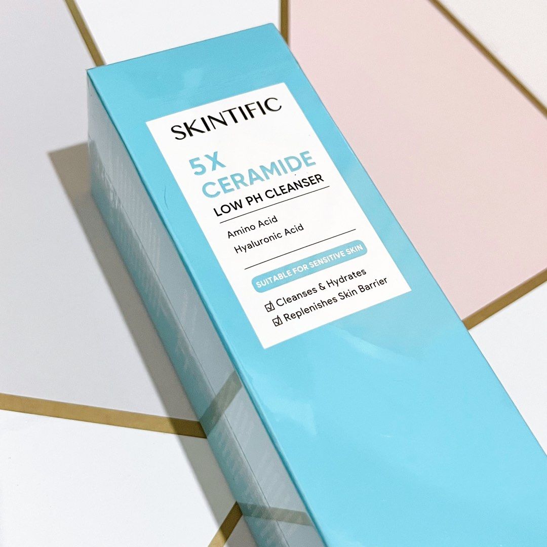 SKINTIFIC 5X Ceramide Low pH Cleanser Sabun Cuci Muka All Skin Type