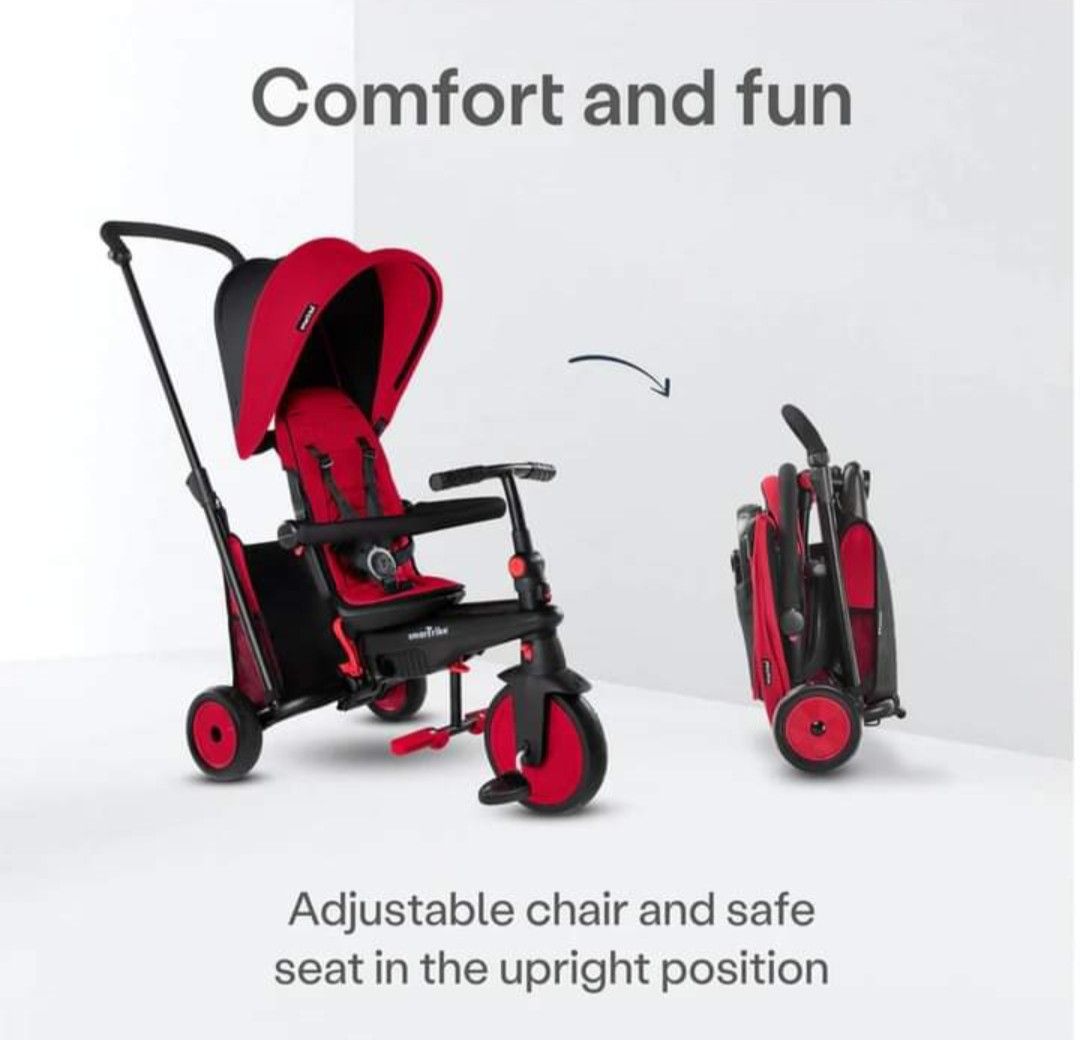 Smartrike 6 in 1 (Category: Strollers) located in Pasig City. Submitted by unicornsanddinosaurs (Listing ID 1215464820, Image 2). Description: Smartrike 6 in 1 Display unit No pedals and carry bags In good condition We cannot accommodate shipping Grab/ Lalamove/ Toktok / self pick up only Ugong Pasig City Gcash / cash payment on pick up No Haggling please 🫧 Thank you ❤️.