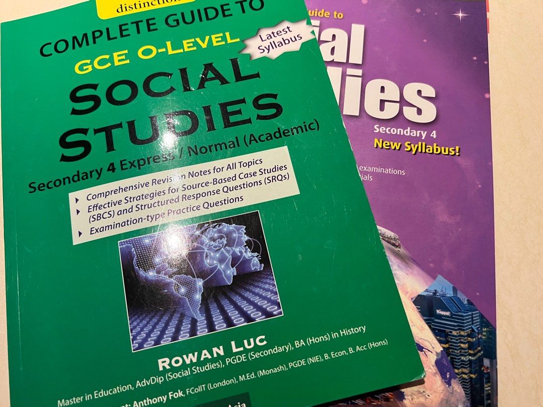 Social Studies revision notes by Rowan Luc, Hobbies & Toys, Books