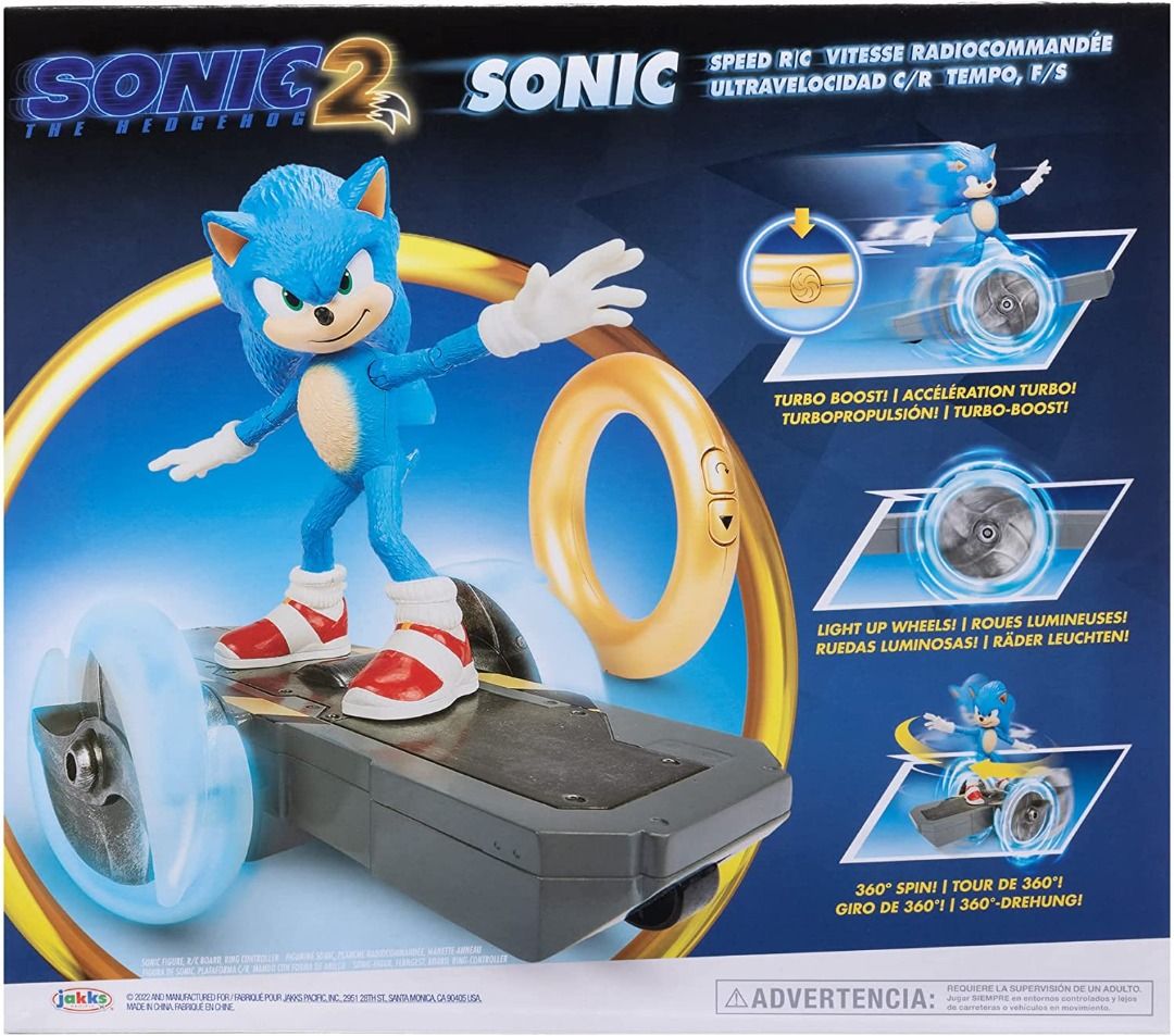 Sonic The Hedgehog Movie Spin Dash Sonic Playset, 57% OFF