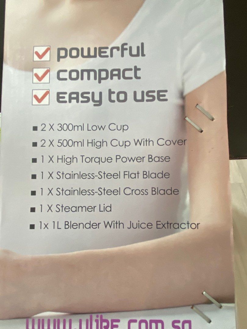 Spare attachment for ULIKE Blender machine, TV & Home Appliances