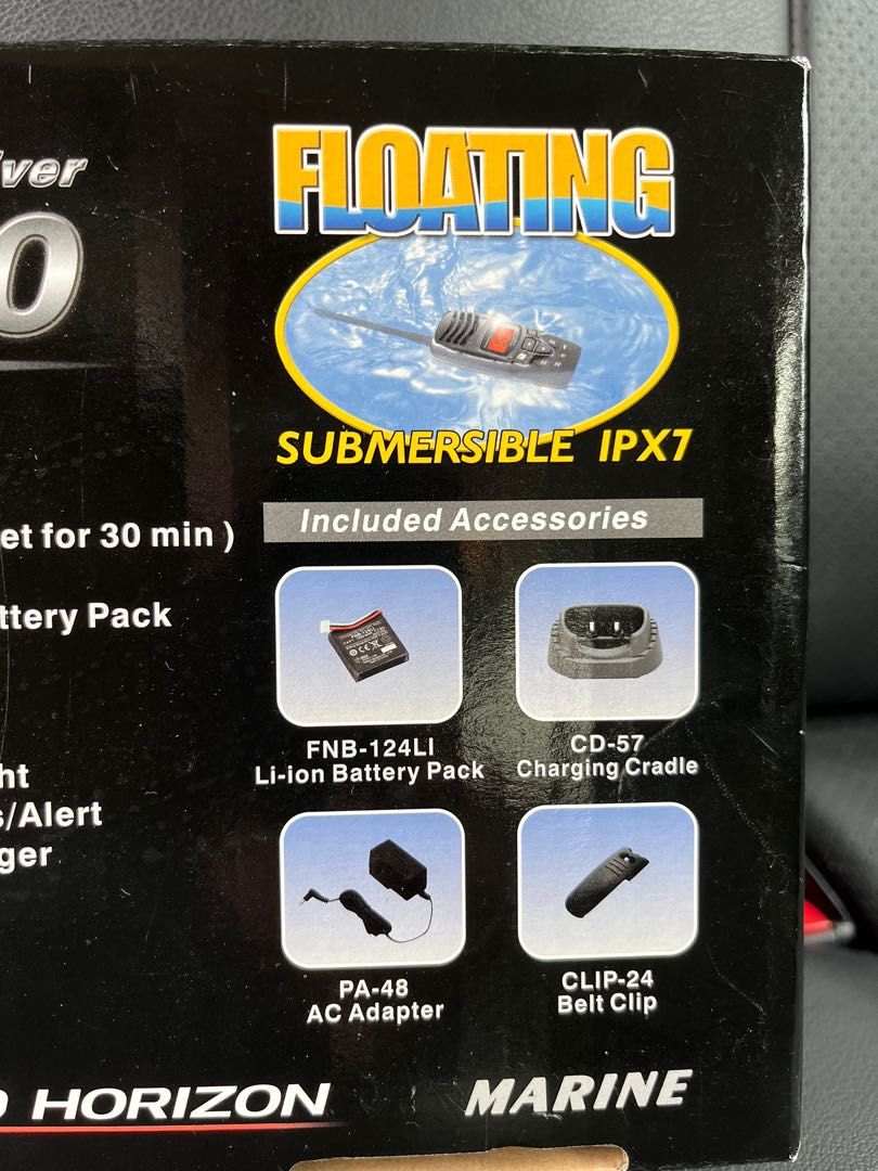 Standard Horizon Kayak Fishing HX150 Spare Parts and Accessories