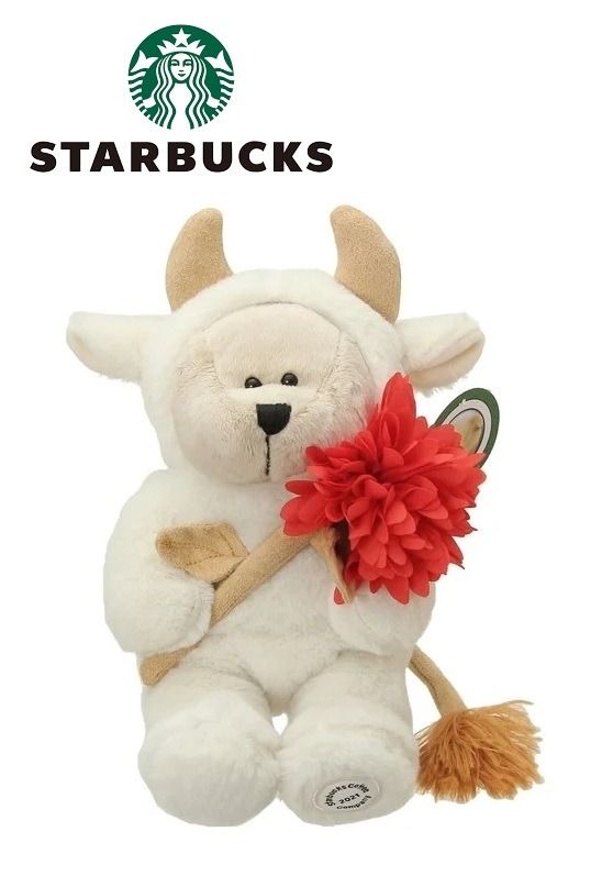 starbucks bearista zodiac ox stuff toy limited edition, Hobbies & Toys