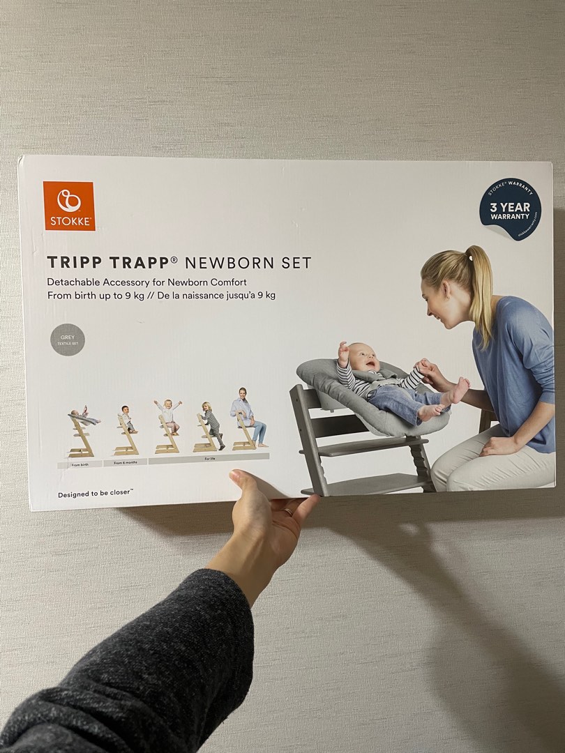 Stokke Tripp Trapp 兒童成長椅初生兒套件, 嬰兒及兒童, 兒童傢具