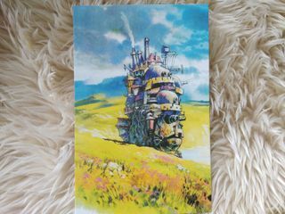 Studio Ghibli Postcard - Howl's Moving Castle