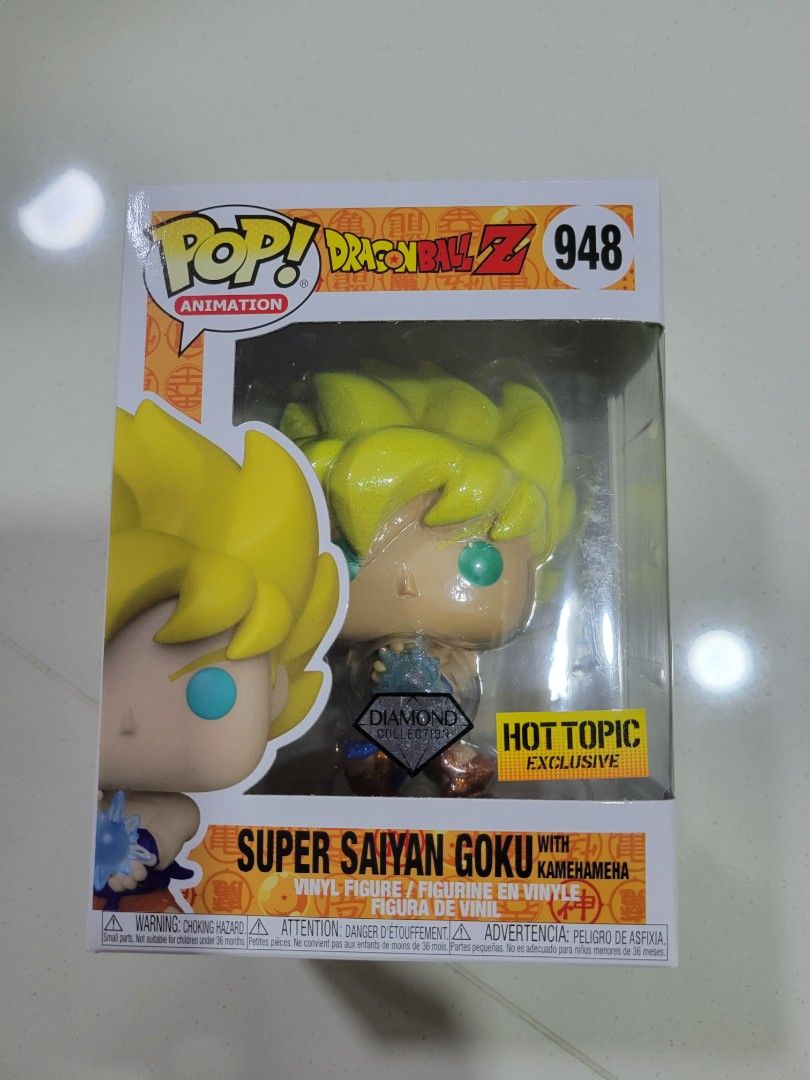 diamond goku funko pop hot topic