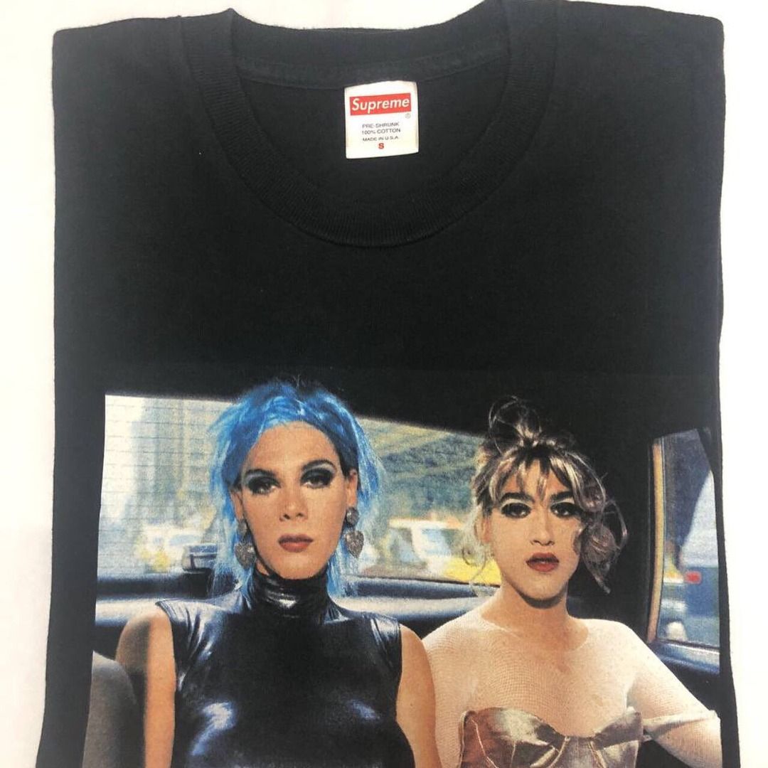Supreme Nan Goldin Misty and Jimmy Paulette Tee Men s Fashion