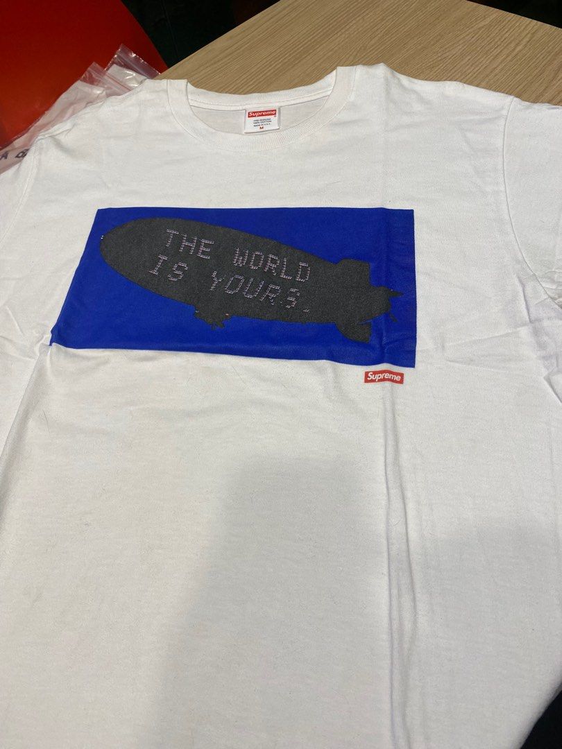 The world is yours supreme t shirt discount