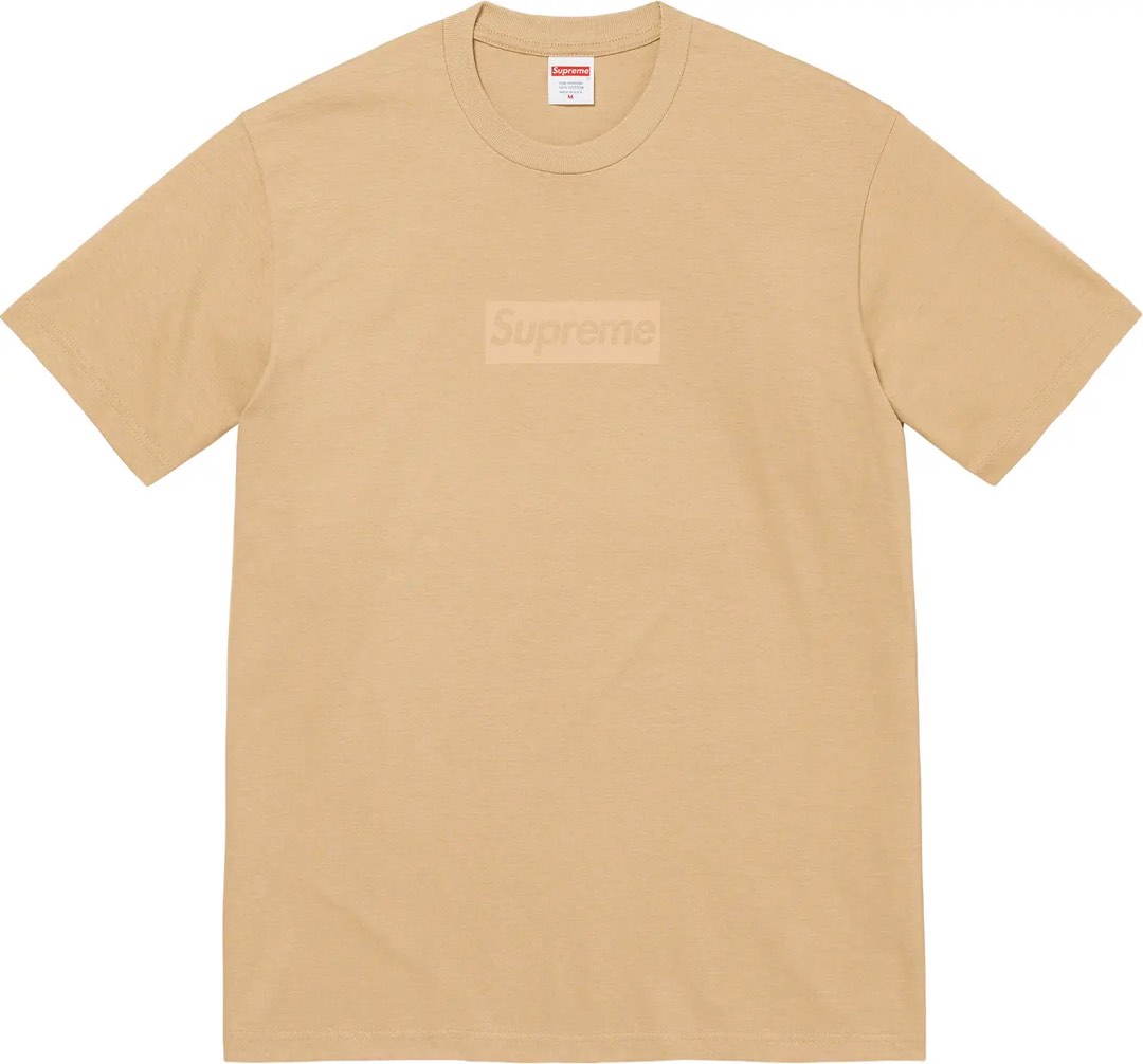 Supreme Tonal Box Logo Tee, Men's Fashion, Tops & Sets, Tshirts