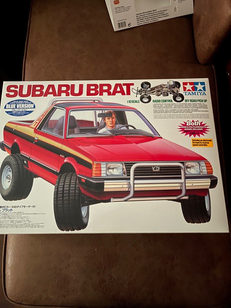 Tamiya 1 10 Subaru Brat Blue Version Hobbies Toys Toys Games