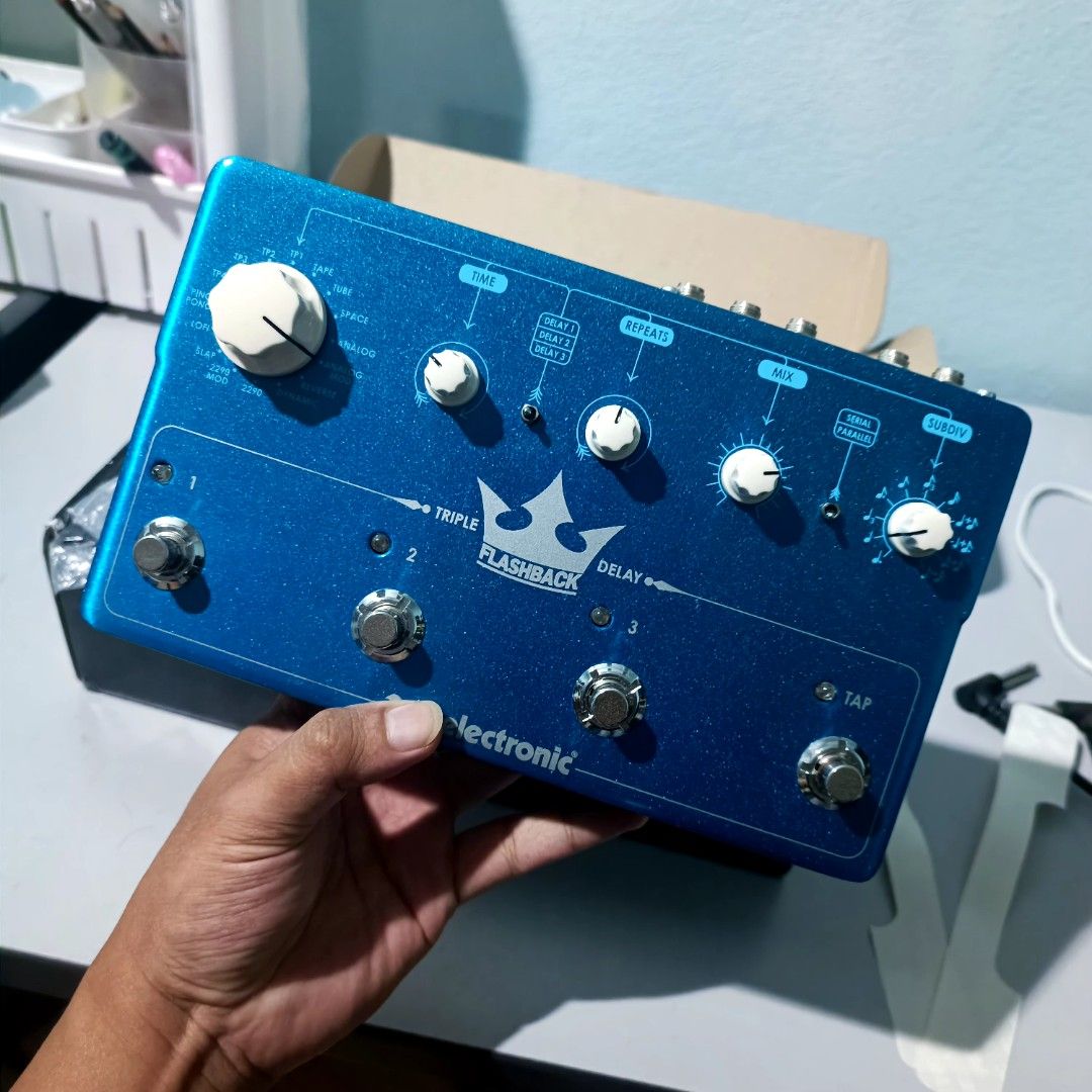 Tc electronic flashback triple delay hobbies toys music media