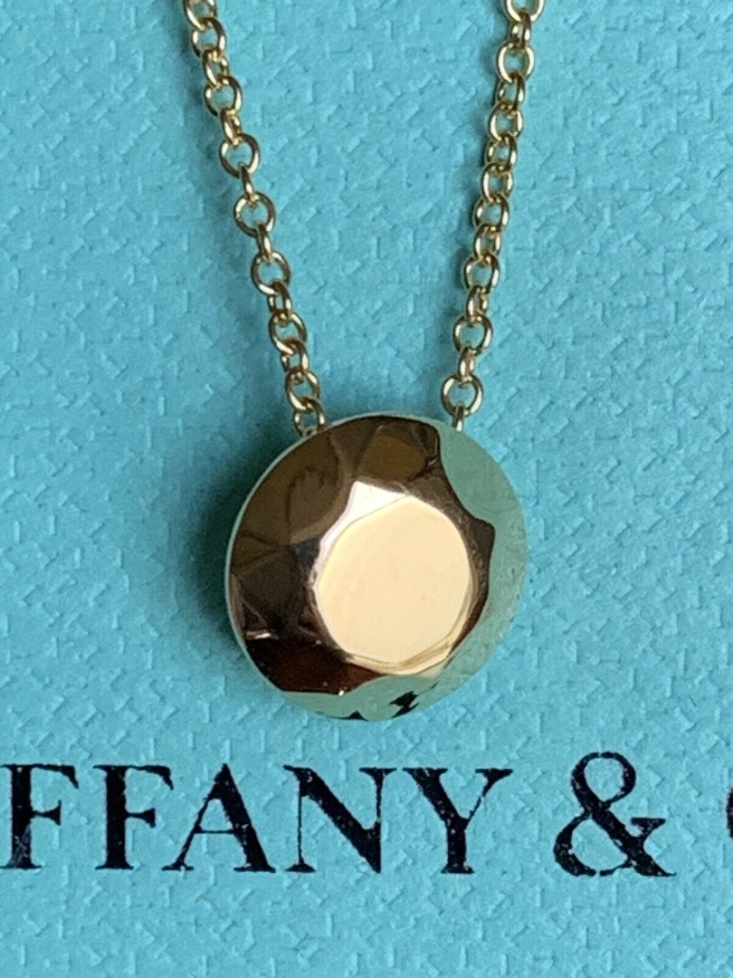 Tiffany elsa peretti shop two carat pendant