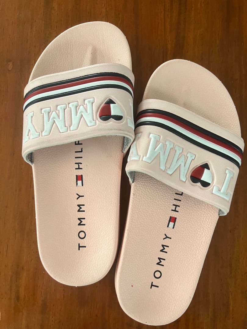 Tommy hilfiger sale girl slides