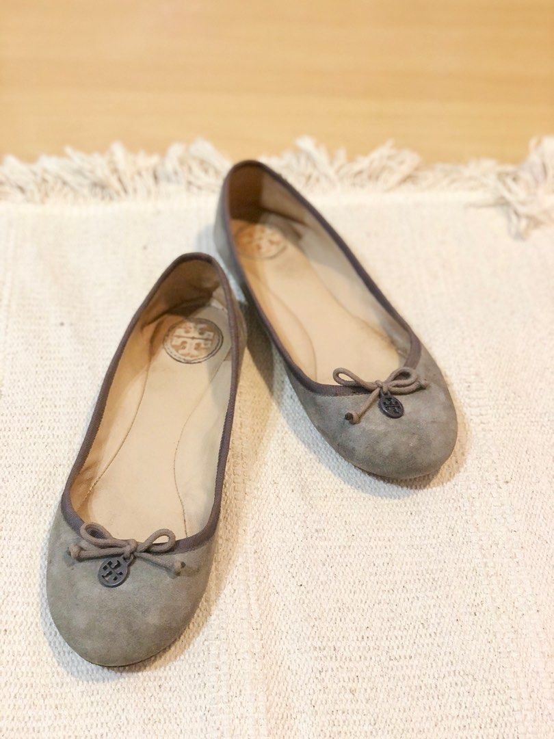 Tory Burch Chelsea Suede Ballerina Flats Luxury Sneakers