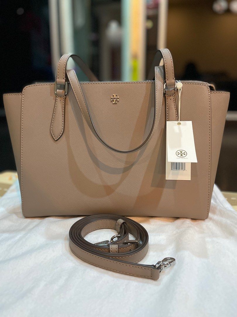 Tory Burch Emerson Small Top Zip Tote, Women's Fashion, Bags & Wallets, Tote  Bags on Carousell
