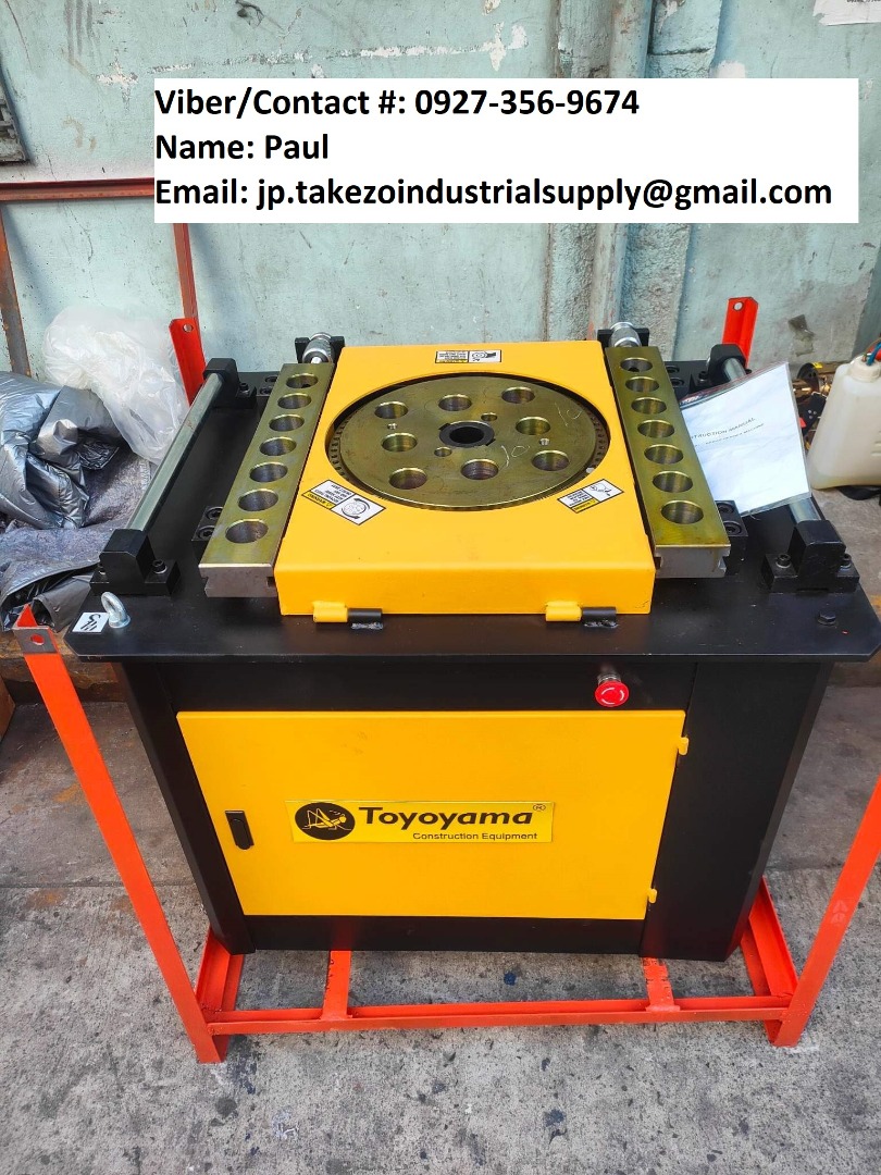 Toyoyama Rebar Bender, Commercial & Industrial, Construction Tools